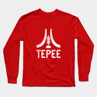 Native American Tepee Design Long Sleeve T-Shirt